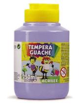 Tinta Tempera Guache 250ml - LILÁS - Acrilex