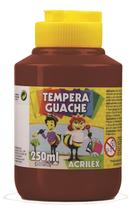 Tinta Tempera Guache 250ml Marrom 531 Acrilex Tinta Tempera Guache 250ml Marrom 531 Acrilex