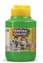 Tinta Tempera Guache 250Ml Verde Folha - 02025510 - Acrilex