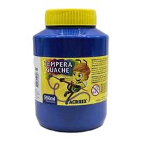 Tinta Têmpera Guache 500ml Acrilex - Azul Tinta Têmpera Guache 500ml Acrilex - Azul