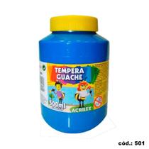 Tinta Tempera Guache 500ml Azul Turquesa Acrilex