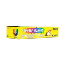 Tinta Tempera Guache Abelinhas 12 Cores com 15 ml Cada Tinta Tempera Guache Abelinhas 12 Cores com 15 ml Cada