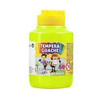 Tinta Tempera Guache Acrilex 250ml Escolar Infantíl Escolha a Cor