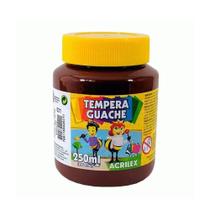 Tinta Tempera Guache Cores Pote De 250ML Escolar Un Acrilex