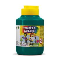 Tinta Tempera Guache Escolar Atóxica Acrilex - Pote 250ml
