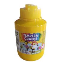 Tinta Tempera Guache Escolar Cores Variadas 250ml Acrilex