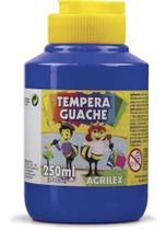 Tinta Tempera Guache Pote 250ml Acrilex - Azul