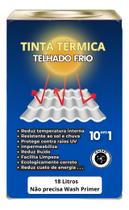 Tinta Termica Telhado Cumc 18L Galpão Resfria Cobertura Cor:Branco