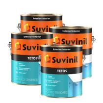Tinta Tetos Branco Neve 3,6L C/ 4 Und Suvinil