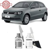 Tinta Tira Risco Automotiva Volkswagen Gol Cinza Platinum