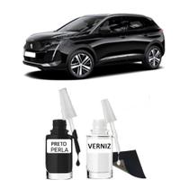 Tinta Tira Risco Automotivo 3008 Cor Preto Perla Nera