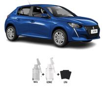 Tinta Tira Risco Automotivo Azul Quasar - EQB Peugeot + Verniz 15ml