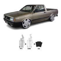 Tinta Tira Risco Automotivo Bege Senegal VW + Verniz 15ml