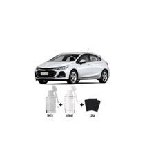 Tinta Tira Risco Automotivo Branco Abalone GM + Verniz 15ml