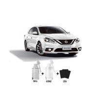 Tinta Tira Risco Automotivo Branco Diamond Nissan + Verniz 15ml Tinta Tira Risco Automotivo Branco Diamond Nissan + Verniz 15ml