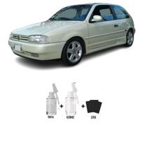 Tinta Tira Risco Automotivo Branco Perola Perol VW + Verniz 15ml