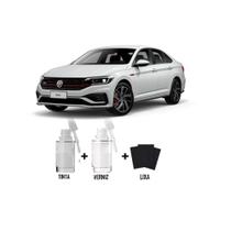 Tinta Tira Risco Automotivo Branco Puro VW + Verniz 15ml Tinta Tira Risco Automotivo Branco Puro VW + Verniz 15ml