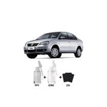 Tinta Tira Risco Automotivo Prata Light VW + Verniz 15ml Tinta Tira Risco Automotivo Prata Light VW + Verniz 15ml