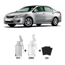 Tinta Tira Risco Automotivo Prata Onix Met - 164 Toyota + Verniz 15ml - Sherwin Williams