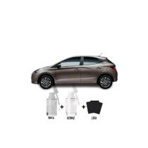 Tinta Tira Risco Automotivo Prata Sand Met - W9A Hyundai + Verniz 15ml