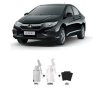 Tinta Tira Risco Automotivo Preto Perol - NH592P Honda + Verniz 15ml