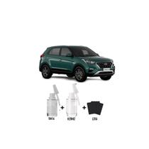 Tinta Tira Risco Automotivo Verde Forest Hyundai + Verniz 15ml