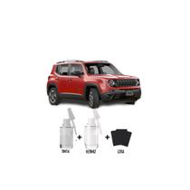 Tinta Tira Risco Automotivo Vermelho Colorado Jeep + Verniz 15ml