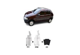 Tinta Tira Risco Automotivo Vermelho Firenze Fiat + Verniz 15ml