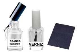 Tinta Tira Risco Carro Branco Summit Onix Prisma Spin Cruze