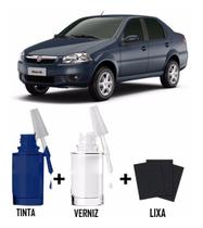 Tinta Tira Risco Retoque Automotivo Fiat Azul Buzios - MGN