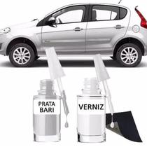 Tinta Tira Risco Retoque Automotivo Fiat Prata Bari