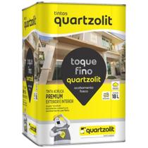 Tinta Toque Fino Premium 18 Litros Areia - 0605.00006.0018LT - QUARTZOLIT Tinta Toque Fino Premium 18 Litros Areia - 0605.00006.0018LT - QUARTZOLIT