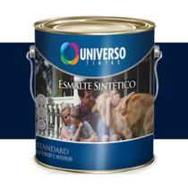 Tinta Universo Esmalte Sintetico Stand Azul Del Rey 3,6lts