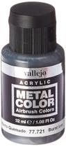 Tinta Vallejo Metal Color Burnt Iron 32 ml à base de água Tinta Vallejo Metal Color Burnt Iron 32 ml à base de água