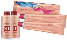 Tinta vegana amend delicate 7.0 louro escuro + ox c/2un Tinta vegana amend delicate 7.0 louro escuro + ox c/2un