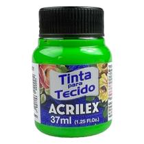 Tinta verde para tecido acrilex Tinta verde para tecido acrilex