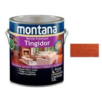 Tinta Verniz Mogno Madeira Brilhante Montana 3,6 Litros