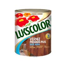 Tinta verniz premium plus base agua 900ml lukscolor incolor