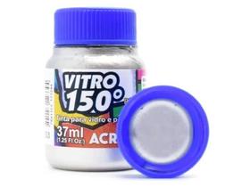 Tinta Vitro 150 37ml 533 Prata Acrilex Tinta Vitro 150 37ml 533 Prata Acrilex