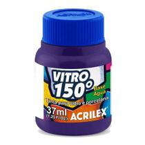 Tinta Vitro 150 Base Agua 37ml 516 Violeta Acrilex
