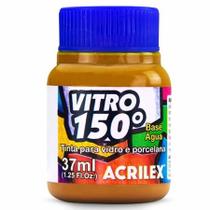 Tinta Vitro 150 Base Agua 37ml 564 Amarelo Ocre Acrilex Tinta Vitro 150 Base Agua 37ml 564 Amarelo Ocre Acrilex