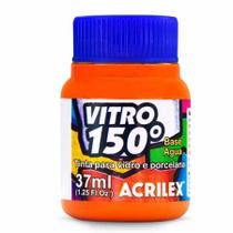 Tinta Vitro 150 Base Agua37ml Laranja Acrilex Tinta Vitro 150 Base Agua37ml Laranja Acrilex