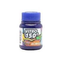 Tinta Vitro 150º Base Água 37ml Azul Intenso 578 Acrilex