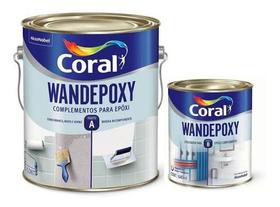 Tinta Wandepox Para Pisos azulejos metal Cinza Medio Com Catalizador Tinta Wandepox Para Pisos azulejos metal Cinza Medio Com Catalizador