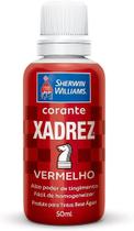 Tinta Xadrez Bisgana Vermelho 50ml - SHERWIN WILLIAMS