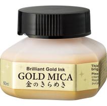 Tinta Zig Kuretake 60ml Gold Mica Tinta Zig Kuretake 60ml Gold Mica