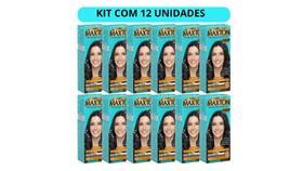 Tintas De Cabelo Maxton Preto 1.0 - Kit Com 12 Unidades - Embelleze Tintas De Cabelo Maxton Preto 1.0 - Kit Com 12 Unidades - Embelleze