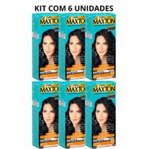 Tintas De Cabelo Maxton Preto Azulado 1.7 - Kit Com 6 Unidades - Embelleze Tintas De Cabelo Maxton Preto Azulado 1.7 - Kit Com 6 Unidades - Embelleze