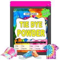 Tinte en polvo para tie-dye Eyaeyao 227 g rojo rosado Tinte en polvo para tie-dye Eyaeyao 227 g rojo rosado