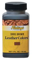 Tinte Fiebing's Leathercolors Cuarto Oscuro Marrón a Base de Agua